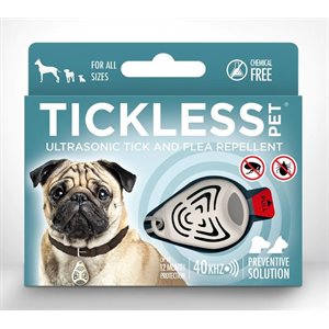 TICKLESS ULTRASONIC TICK REPELLER - PET - BEIGE