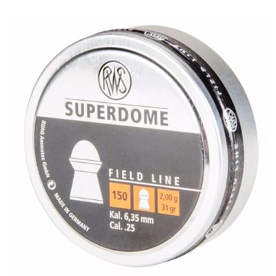 SUPERDOME PELLET FIELD 150 CT cal.25