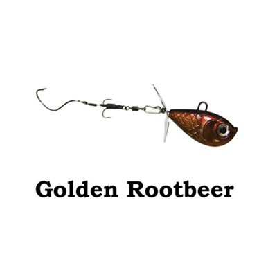 DEATH JIG RIGS 3 / 4 OZ GOLDEN ROOTBEER