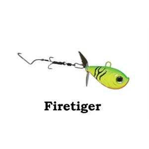 DEATH JIG RIGS 3 / 4 OZ TIGRE DE FEU