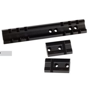 Top Mount Base Silver CVA RND RCVR, Traditions In-Line Black