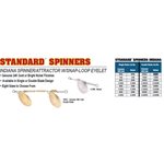 Standard (Indiana) Spinners - Double Blade - Nic2 per packag