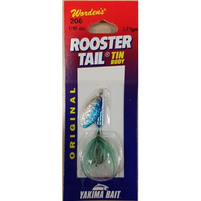 ROOSTER TAIL TIN 1 / 16 oz FLASH BLUE