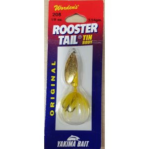 ROOSTER TAIL TIN1 / 8 oz YELLOW DALMATION