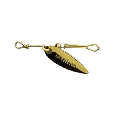 Slim Eli Spinners Single Blade Gold Size 2