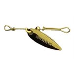 Slim Eli Spinners Single Blade Gold Size 2