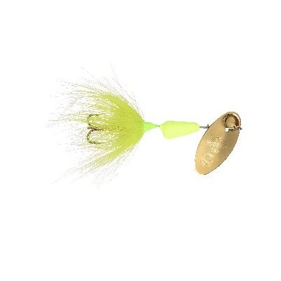 VIBRIC ROOSTER TAIL 1 / 4OZ GLITTER CHARTREUSE