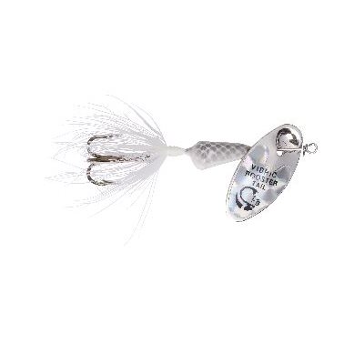 VIBRIC ROOSTER TAIL 1 / 4OZ WHITE MYLAR