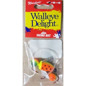 SNG WALLEYE DELIGHT#6 SNG, FIRE TIGER