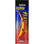 FLATFISHT-43-1 /  2" RED YELLOW FLUO