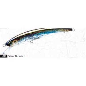 CRYSTAL 3D MINNOW (F) 90MM 3-1 / 2" SILVER BRONZE
