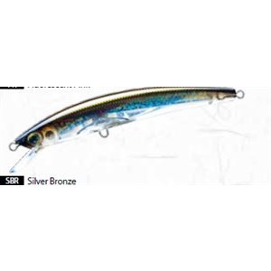 CRYSTAL 3D MINNOW (S) 90MM 3-1 / 2" SILVER BRONZE
