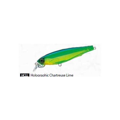 3DS MINNOW (SP) 100MM 4" HOLOGRAPHIC CHARTEUSE LIME