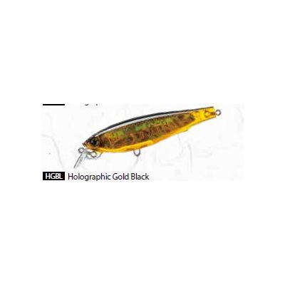 3DS MINNOW (SP) 100MM 4" HOLOGRAPHIC GOLD BLACK