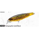 3DS MINNOW (SP) 100MM 4" HOLOGRAPHIC GOLD BLACK