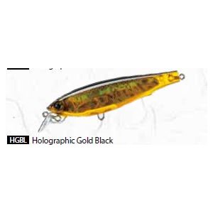 3DS MINNOW (SP) 100MM 4" HOLOGRAPHIC GOLD BLACK