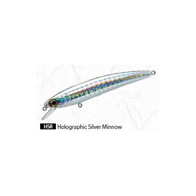 PINS MINNOW (F) 70MM 2-3 / 4" HOLOGRAPHIC SILVER MINNOW