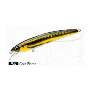 PINS MINNOW (F) 70MM 2-3 / 4" GOLD FLAME