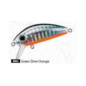 L-MINNOW (S) 33MM 1-3 / 8" GREEN SILVER ORANGE