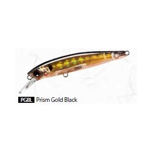 3DB JERKBAIT (SP) 90MM 3-1 / 2" PRISM GOLD BLACK