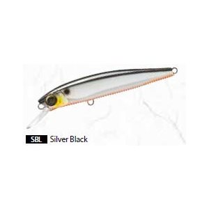 3DB JERKBAIT (SP) 90MM 3-1 / 2" SILVER BLACK