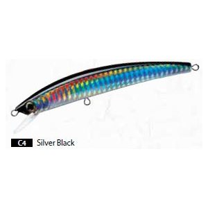 CRYSTAL MINNOW (F) 70MM 2-3 / 4" SILVER BLACK
