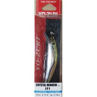 CRYSTAL MINNOW (F) 70MM 2-3 / 4" BRONZE