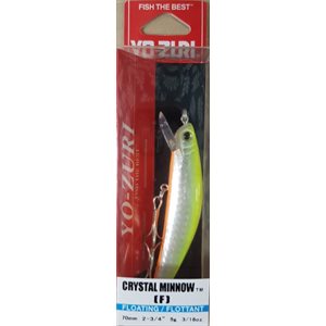 CRYSTAL MINNOW (F) 70MM 2-3 / 4" CHARTREUSE