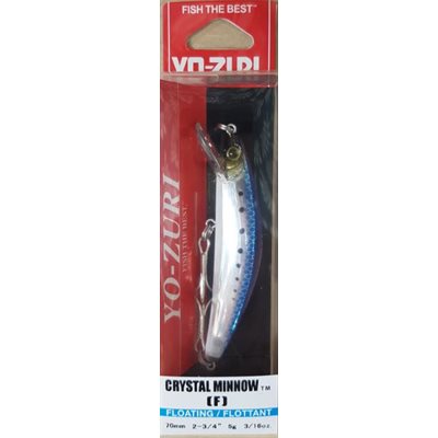 CRYSTAL MINNOW (F) 70MM 2-3 / 4" SARDINE