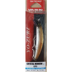 CRYSTAL MINNOW (F) 70MM 2-3 / 4" BRONZE SHINER