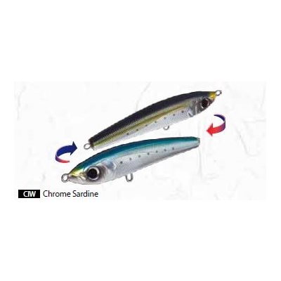 BULL POP (F) 150MM 6" CHROME SARDINE