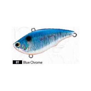 RATTL'N VIBE (S) 65MM 2-1 / 2" BLUE CHROME