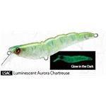 CRYSTAL 3D SHRIMP  (SS) 90MM 3-1 / 2" LUMINESCENT AURORA CHART