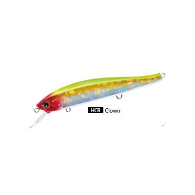 HARDCORE MINNOW FLAT 95SP 95MM 3-3 / 4" CLOWN