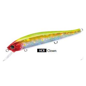 HARDCORE MINNOW FLAT 95SP 95MM 3-3 / 4" CLOWN