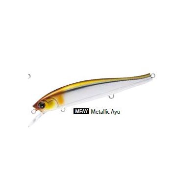 HARDCORE MINNOW FLAT 95SP 95MM 3-3 / 4" METALLIC AYU