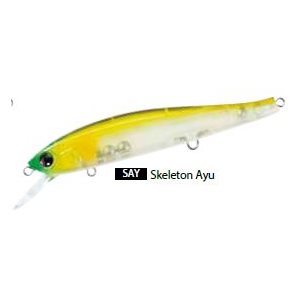 HARDCORE MINNOW FLAT 95SP 95MM 3-3 / 4" SKELETON AYU