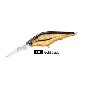 HARDCORE SHAD 75SP 75MM 3" GOLD BLACK