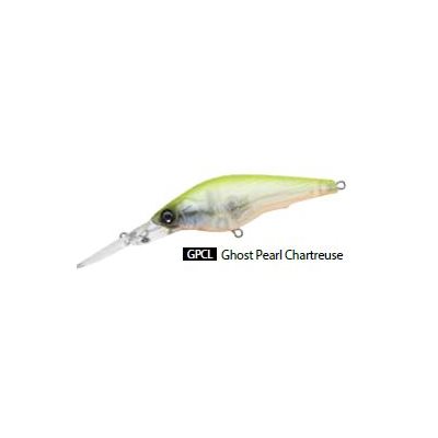 HARDCORE SHAD 75SP 75MM 3" GHOST PEARL CHARTREUSE