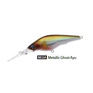 HARDCORE SHAD 75SP 75MM 3" METALLIC GHOST AYU