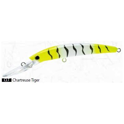 CRYSTAL MINNOW DEEP DIVER WALLEYE (F) 90MM 3-1 / 2" CHARTREUSE