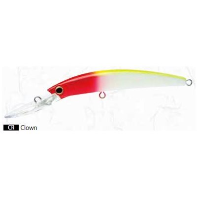 CRYSTAL MINNOW DEEP DIVER WALLEYE (F) 90MM 3-1 / 2" CLOWN