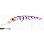 CRYSTAL MINNOW DEEP DIVER WALLEYE (F) 90MM 3-1 / 2" PURPLE TIG