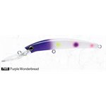 CRYSTAL MINNOW DEEP DIVER WALLEYE (F) 90MM 3-1 / 2" PURPLE WON