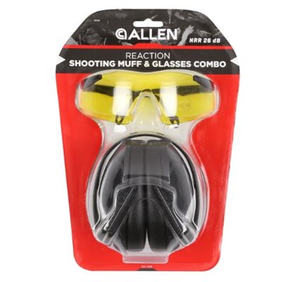 REACTION SHOOTING MUFF & GLASSES COMBO