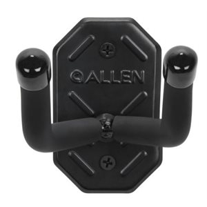 Defender Coated Double Hooks With Metal Mounting Base