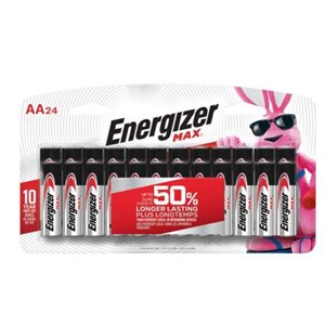 énergizer max aa pack 24