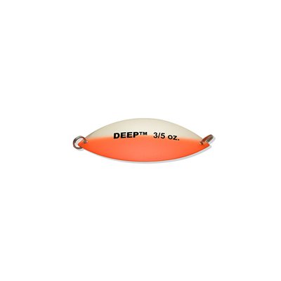 WABBLER DEEP - 3 / 5OZ SILVER ORANGE