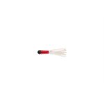 "1-1 / 2"" TRI-COLOR MINI TUBE 12 PCS BLACK RED WHITE"