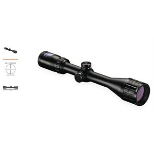 4-12x40 Matte Black Multi-X, AO, Box 6 Language